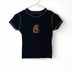 Brandy Melville Dragon Baby Tee